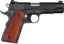 Dan Wesson 01779 Heirloom 2024 45 ACP 8+1 4.25″ Stainless Steel Barrel, Blued Serrated Carbon Steel Slide, Black Steel Frame w/Beavertail, Cocobolo Grip 1