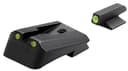 Kimber Mfg.,inc ML11219 1911 Tactical Wedge Fixed Night Sight Set Green/Tritium Black Outline Front Sight-Green/Tritium Black Outline Rear Sight 1