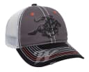 Outdoor Cap WIN35B Winchester Cap Cotton Twill Black/Charcoal/White Unstructured OSFA 1