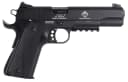 GSG GSG1911ADOP M1911 ADOP 22 LR 10+1 5″ Black Steel/Threaded Barrel & Serrated Slide, Zinc Alloy w/Accessory Rail & Beavertail Frame Black Double Diamond Polymer Grip 1