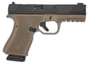 Black Rain Ordnance FL9MMFDEBLK Compact Frame 9mm 15+1 4″ Stainless Steel Slide 1