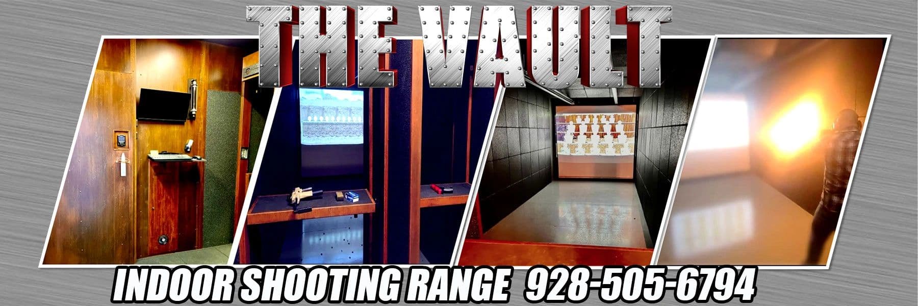 The Vault Shooting Range logo