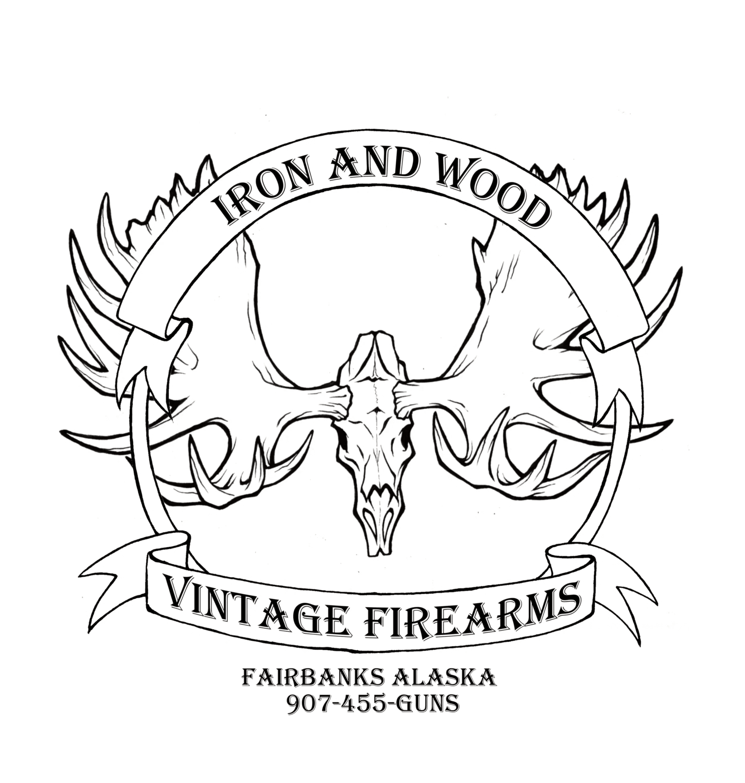 Iron and Wood Vintage Firearms logo