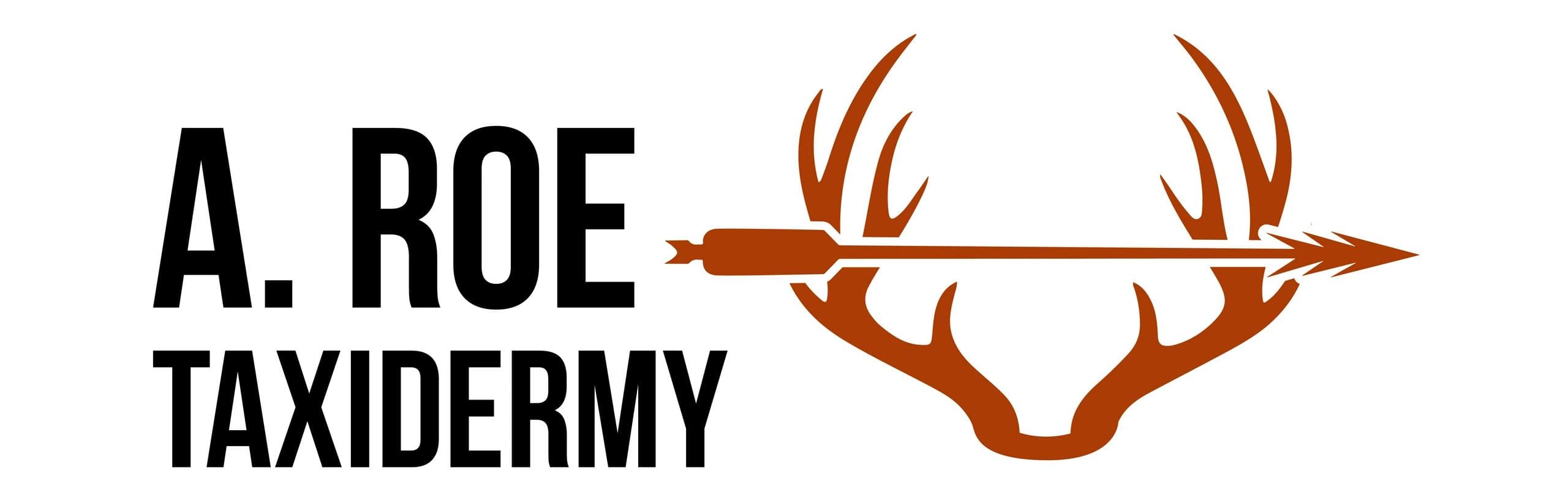 A Roe Taxidermy logo