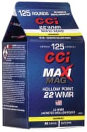 cci .22 WMR 40gr JHP – 125rd 4