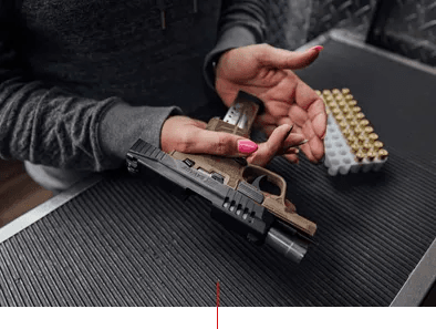 Jim's Quick Draw Firearms logo