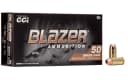CCI Ammunition .40 S&W 180gr FMJ Brass – 50rd 1