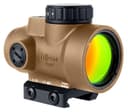 Trijicon 2200326 MRO SD Coyote Tan 1x25mm 2 MOA Red Dot Reticle Low Mount 4