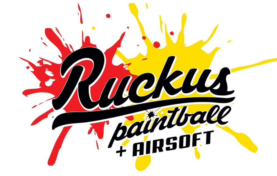 Ruckus Paintball + Airsoft logo