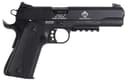 GSG GSG1911ADOP M1911 ADOP 22 LR 10+1 5″ Black Steel/Threaded Barrel & Serrated Slide, Zinc Alloy w/Accessory Rail & Beavertail Frame Black Double Diamond Polymer Grip 4