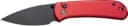 Civivi Knife Quibit 2.98″ Red/ – BLK Stonewash Button Lock 4