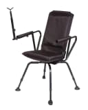 BenchMaster BMSSSC Sniper Seat 360 Shooting Chair Black Steel Legs w/Foam Back 4