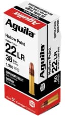 AGUILA AMMUNITION .22 LR 38gr HP – 2000rd 2