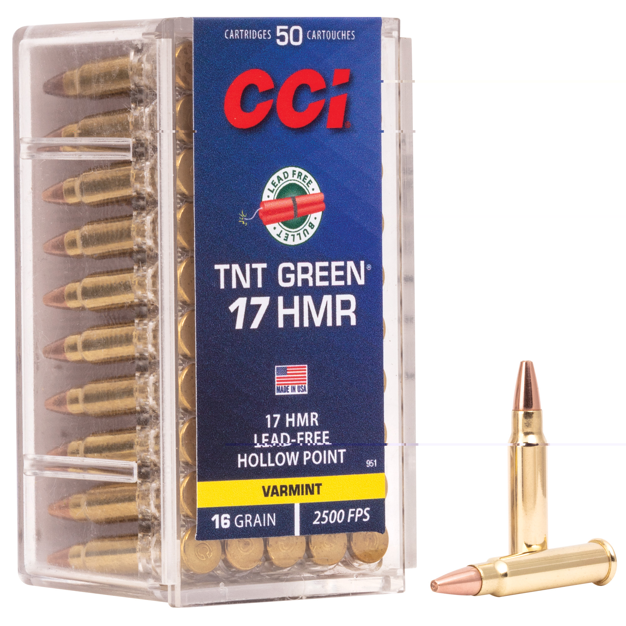 cci .17 HMR 16gr – 50rd 4