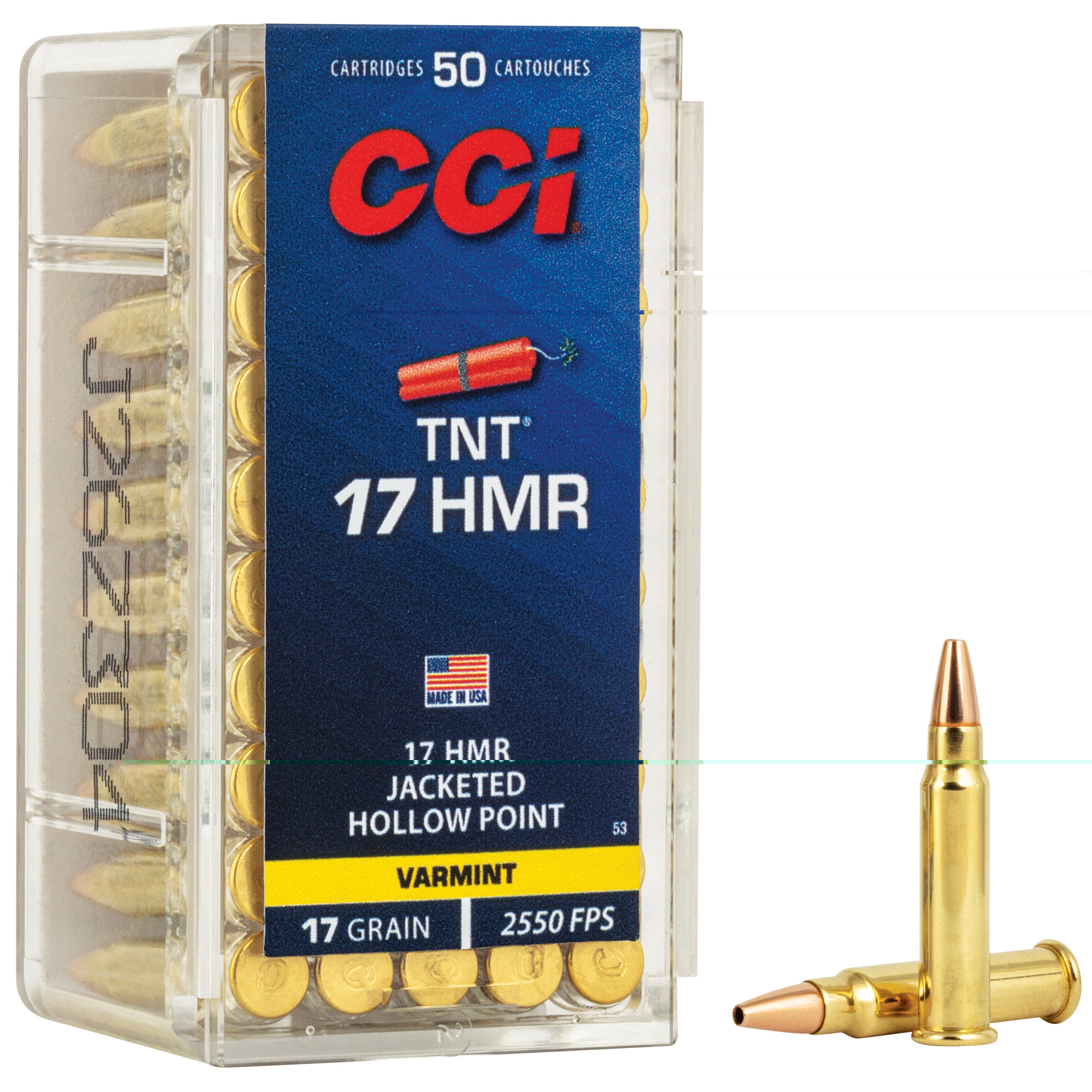 CCI .17 HMR 17gr HP – 50rd 3