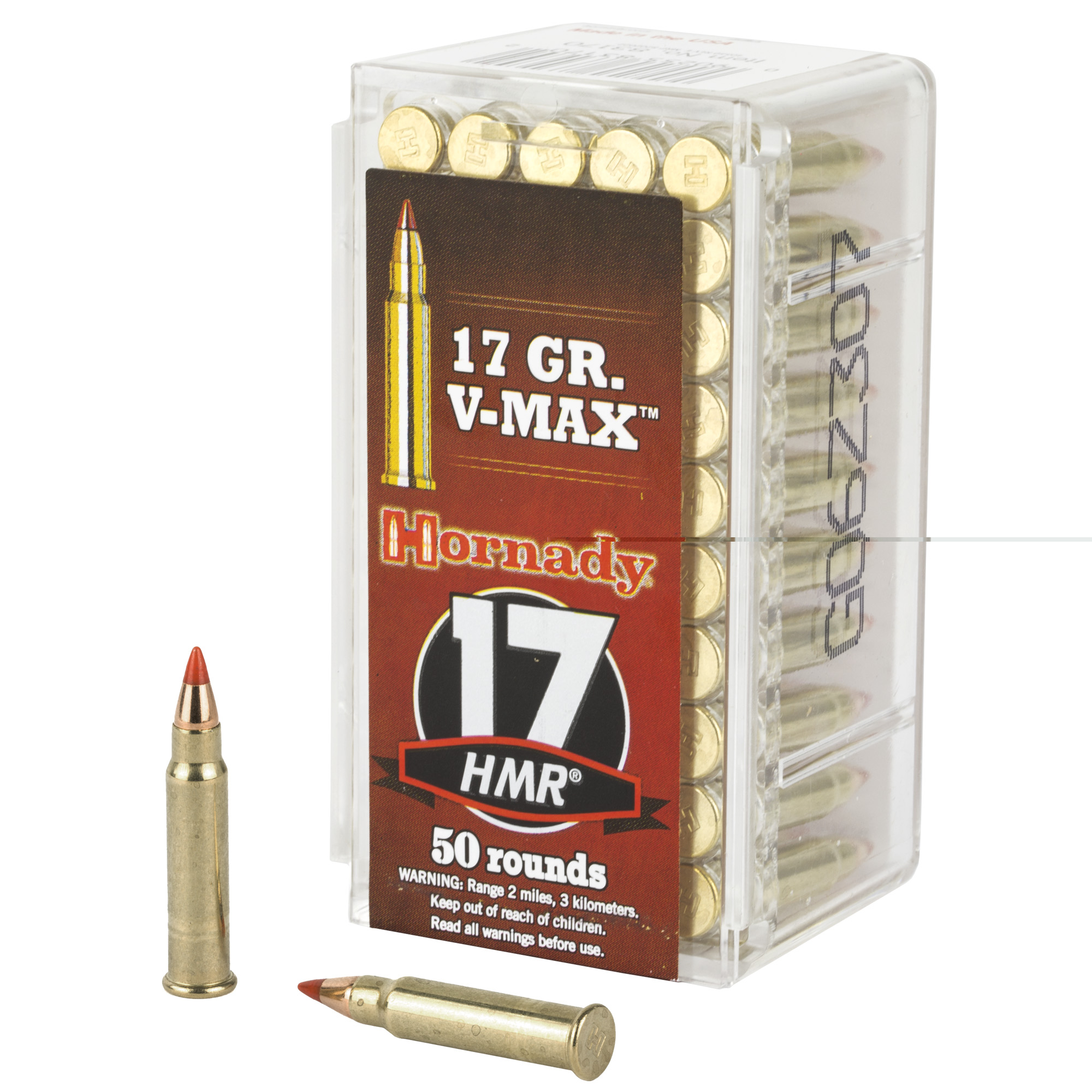 Hornady .17 HMR 17gr V-MAX – 50rd 3