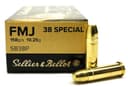 sellier-bellot .38 Special 158gr FMJ – 50rd 1