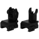 TacFire AR Front & Rear Flip Up Iron Sights 4