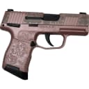 Sig Sauer “Gun & Roses” P365 Optic Ready Handgun 9mm Luger 10rd Magazines(2) 3.1″ Barrel X-RAY 3 Sights Manual Safety 1