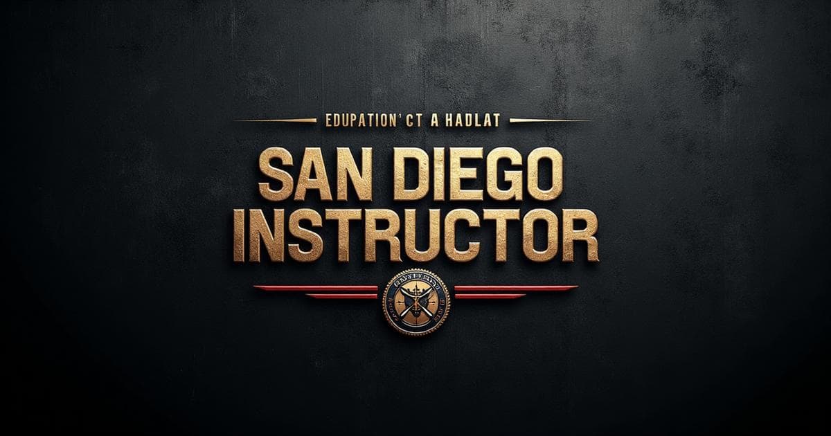San Diego Firearms Instructor logo