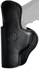 1791 Gunleather UCH4NSBR Ultra Custom IWB Size 04 Night Sky Black Leather Belt Clip Compatible w/Glock 17/S&W M&P Shield/Springfield XD Right Hand 3