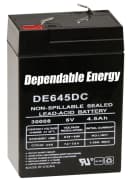 American Hunter DE30052 HR Rechargeable Battery 6 Volt 4.5 AMP 3