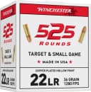 winchester .22 LR 36gr HP – 525rd 2
