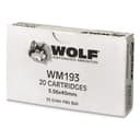 Wolf Ammunition 55gr FMJ Steel 3