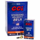 cci .22 LR 40gr – 500rd 3