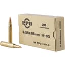 PPU 5.56 NATO 55gr – 20rd 4