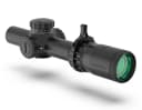 Swampfox Optics THK14241RF Tomahawk II Black 1-4x 24mm 30mm Tube Bright Fiber Optic Red Reticle 3