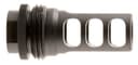 SilencerCo AC1733 ASR Muzzle Brake Black Steel with 5/8″-24 tpi Threads for 458 Cal 2