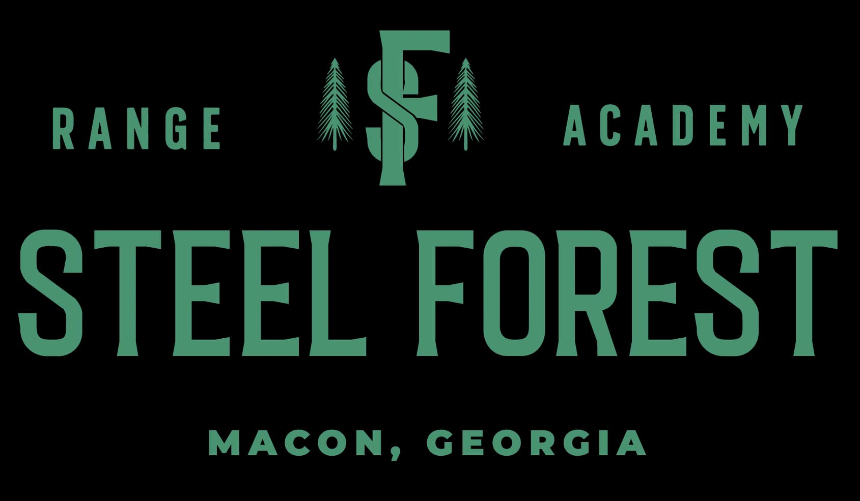 Steel Forest Range and Academy logo