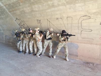 Steelrainairsoft Weebly logo