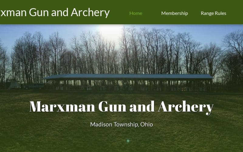 Marxman Gun and Archery Club logo