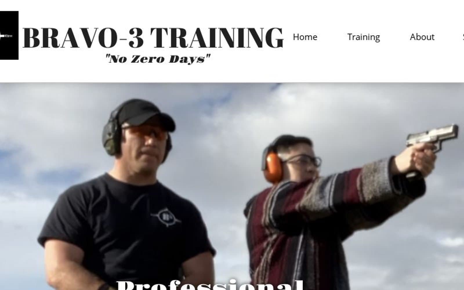 Bravo Three Training logo
