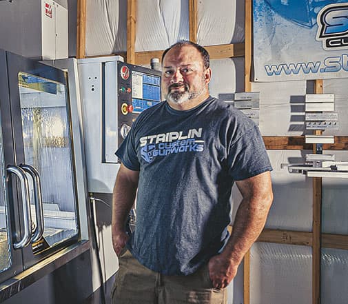 Striplin Custom Gunworks logo