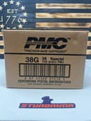PMC .38 Special 132gr FMJ – 1000rd 2