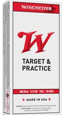 winchester .300 Blackout 147gr FMJ – 20rd 2