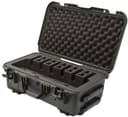 Nanuk 9356UP6 935 6 Up Pistol Case Olive Polymer w/ Closed-Cell Foam Padding 22" L x 14" W x 9" H Interior Dimensions 1