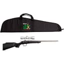 Keystone Crickett Package Rifle 22 LR 16 in. Black S/S with Scope RH 1