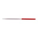 Eze-lap Diamond Needle File Flat Ward, Fine Single Steel 3