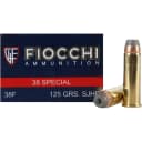 Fiocchi .38 Special 125gr JHP – 50rd 2