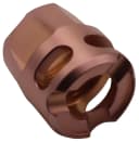 True Precision Inc TPYMICROC Micro Compensator Y-Type Copper 416R Stainless Steel 1/2″x28 Threads 9mm/380 ACP 1