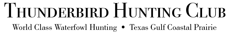 Thunderbird Hunting Club logo