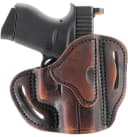 1791 Gunleather ORBHCVTGR BHC Optic Ready OWB Compact Vintage Leather Belt Slide Compatible w/Glock 43/Sig P365 Right Hand 2