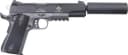 German Sport Guns 1911 5″ w/ Faux Suppressor .22LR 10+1 Grey/Black 3