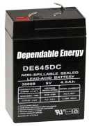 American Hunter DE30052 HR Rechargeable Battery 6 Volt 4.5 AMP 1
