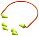 Peltor 97065 Sport Banded Earplugs Foam 28 dB Behind The Head Yellow Buds with Orange Band Adult 1 Pair 3