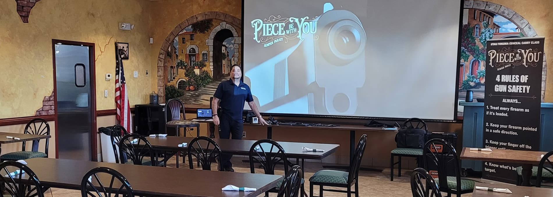 Piece Be With You logo